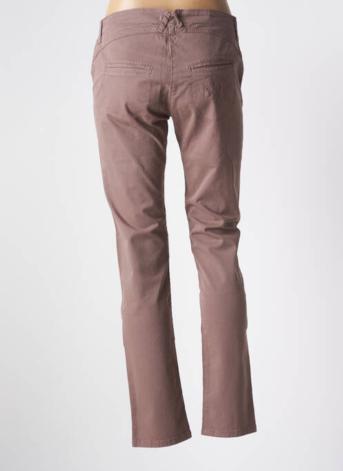 Pantalon chino beige LE PETIT BAIGNEUR pour femme