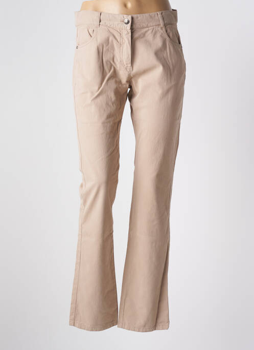 Pantalon droit beige ARMOR LUX pour femme