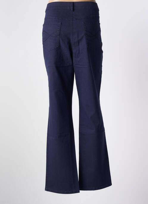 Pantalon droit bleu LEBEK pour femme