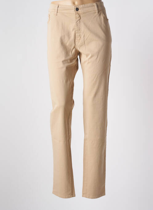 Pantalon slim beige COWEST pour femme