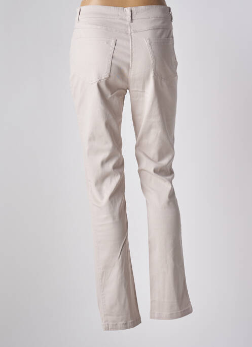 Pantalon slim beige ÉTYMOLOGIE pour femme