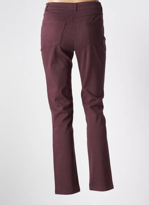 Pantalon slim marron ÉTYMOLOGIE pour femme