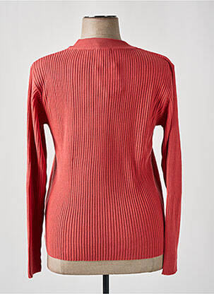 Pull stretch manches longues rose FELINO femme
