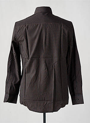 Chemise manches longues manches longues noir BERAC homme