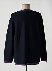 Gilet manches longues bleu THEL ELEGANCE pour femme seconde vue