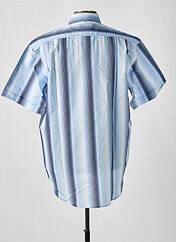 Chemise manches courtes bleu LUCIO pour homme seconde vue