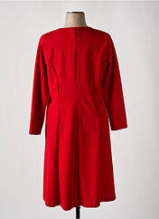 Robe mi-longue rouge IMPULSION pour femme seconde vue