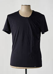 T-shirt noir SLOGGI pour homme seconde vue