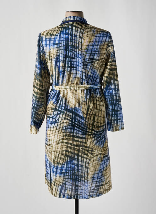 Robe mi-longue bleu ATLANTA pour femme