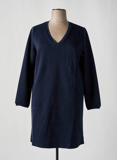 Robe mi-longue bleu ÉTYMOLOGIE pour femme