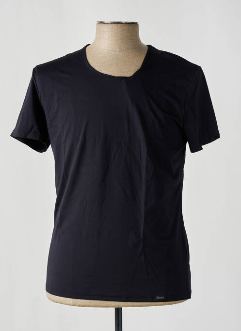 T-shirt noir SLOGGI pour homme