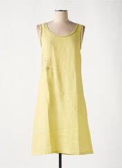 Robe mi-longue jaune ARMOR LUX pour femme seconde vue