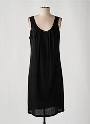Robe mi-longue noir MASSANA pour femme seconde vue