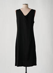 Robe mi-longue noir MASSANA pour femme seconde vue