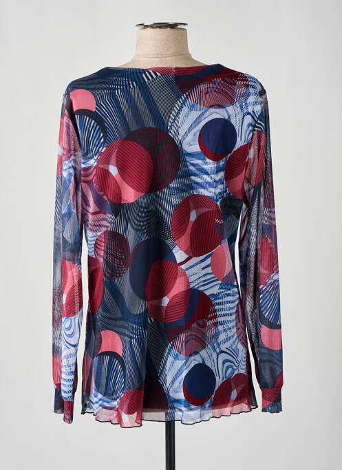 Blouse bleu THEL ELEGANCE femme