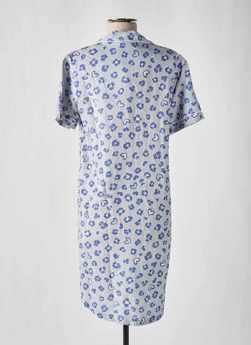 Chemise de nuit bleu MASSANA pour femme