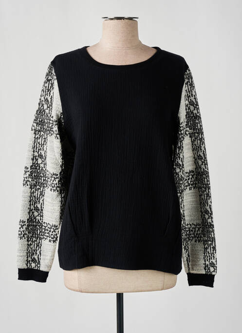 Sweat-shirt noir MASSANA pour femme