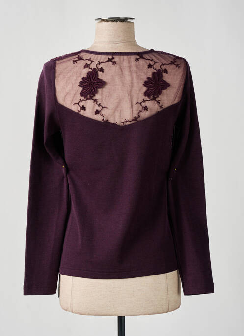 Top violet MORETTA femme