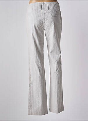 Pantalon flare taille normale taille normale gris CHRISMAS'S femme