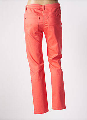 Jegging tissage popeline taille normale orange BARBARA LEBEK femme