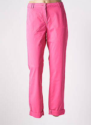 Pantalon chino taille basse taille basse rose ARMOR LUX femme