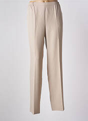 Pantalon droit beige LEBEK pour femme seconde vue