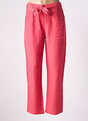 Pantalon droit rose ÉTYMOLOGIE pour femme seconde vue