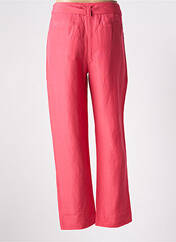 Pantalon droit rose ÉTYMOLOGIE pour femme seconde vue