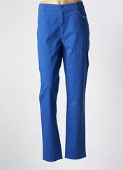 Pantalon slim bleu YOULINE pour femme seconde vue