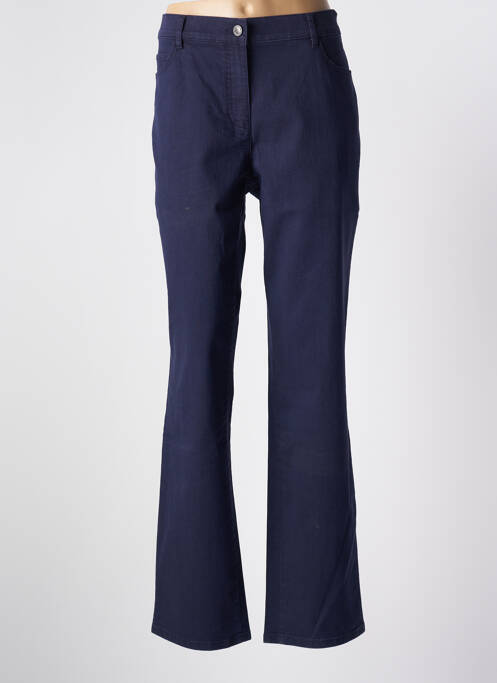 Jeans coupe droite violet LEBEK pour femme