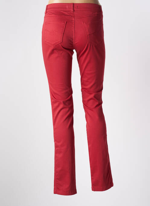 Jeans coupe slim rouge L'HISTOIRE DE MARIUS pour femme