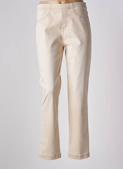 Jegging beige ANNA MONTANA pour femme