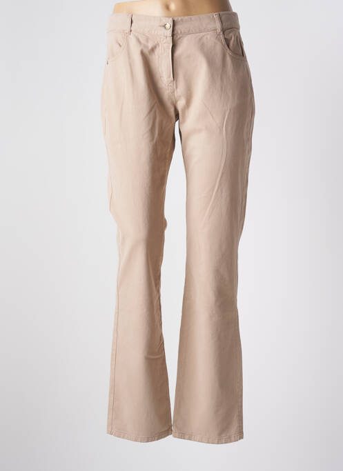 Pantalon droit beige ARMOR LUX pour femme