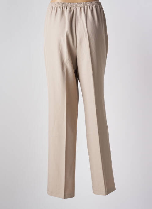 Pantalon droit beige LEBEK pour femme