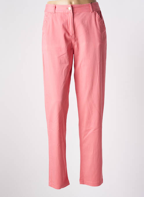 Pantalon droit rose ÉTYMOLOGIE pour femme