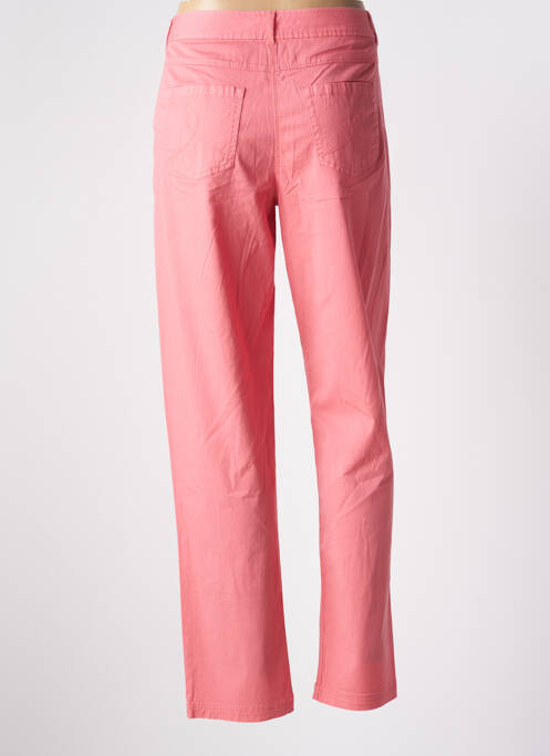 Pantalon droit rose ÉTYMOLOGIE pour femme