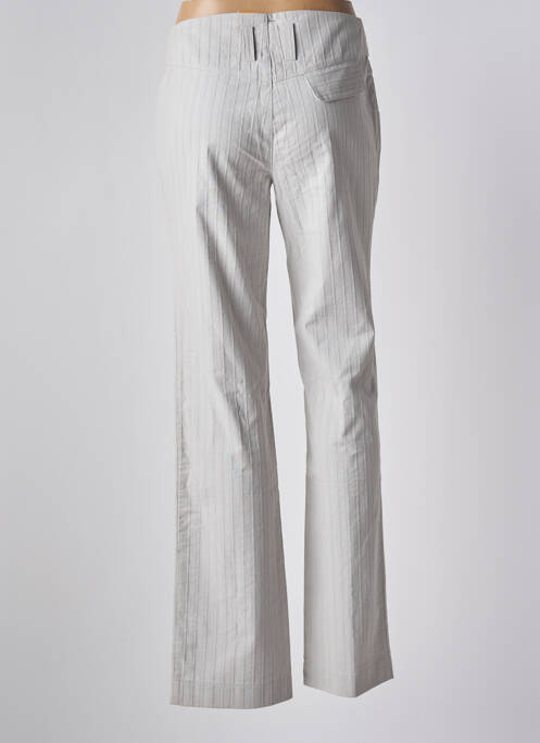 Pantalon flare gris CHRISMAS'S pour femme