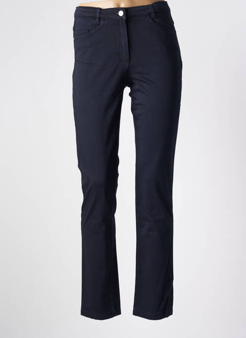 Pantalon slim bleu THALASSA pour femme