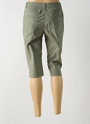Corsaire stretch taille normale vert ÉTYMOLOGIE femme
