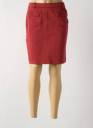 Jupe courte poches orange THALASSA femme