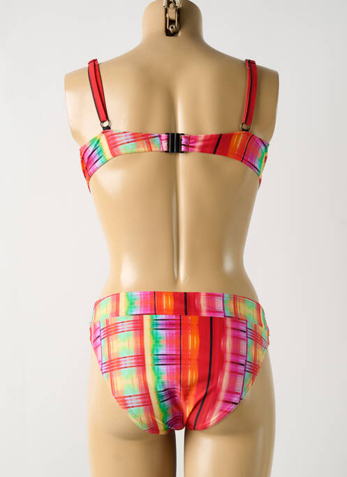 Maillot de bain 2 pièces rouge ROSE POMME femme