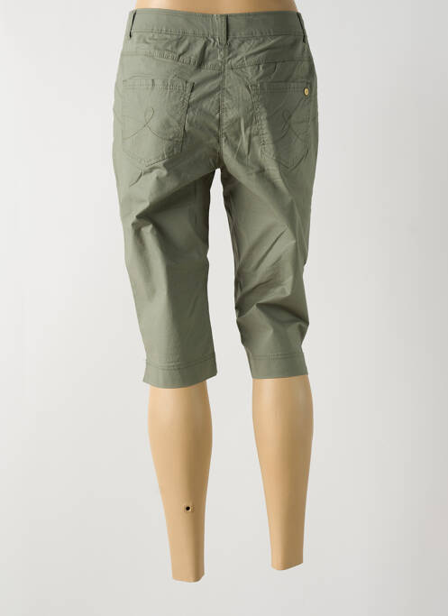 Corsaire stretch taille normale vert ÉTYMOLOGIE femme