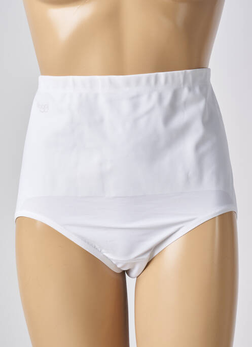 Culotte gainante blanc SLOGGI pour femme