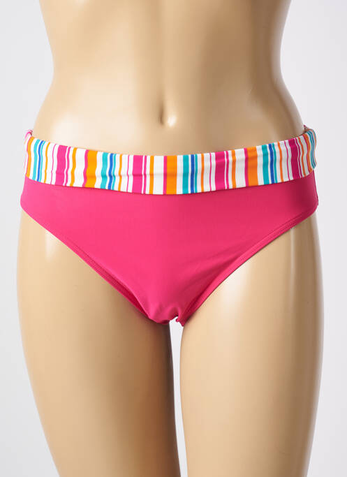 Bas de maillot de bain rose SLOGGI pour femme