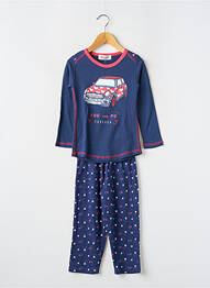 Pyjama imprimé fantaisie bleu MASSANA fille