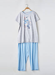 Pyjama bleu MASSANA pour femme seconde vue