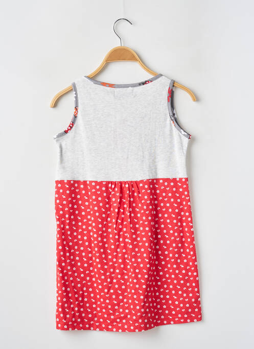 Chemise de nuit col rond rouge MASSANA fille