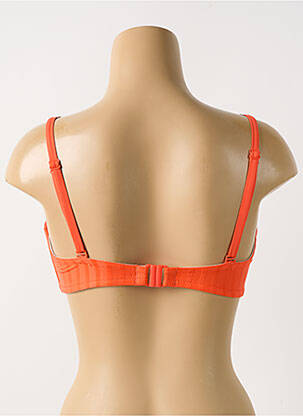 Haut de maillot de bain stretch haut bandeau orange CHERRY BEACH femme