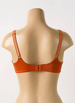 Soutien-gorge haut soutien-gorge moulé haut soutien-gorge moulé orange EMPREINTE femme