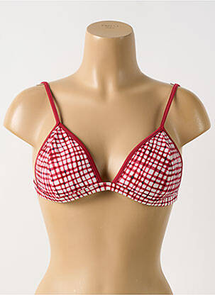 Haut de maillot de bain haut triangles haut triangles rouge TRIUMPH femme
